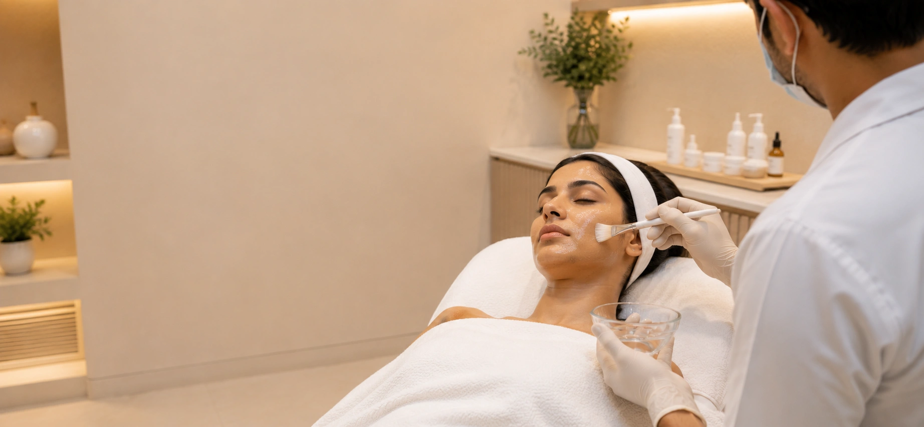 Chemical peel treatment in Udaipur at Dermadent Clinic