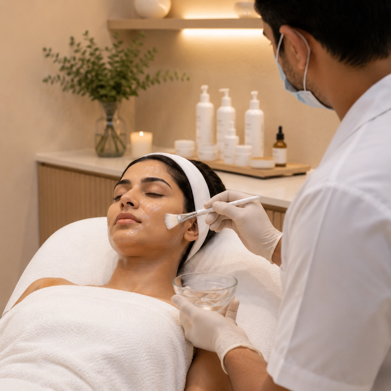 Chemical peel treatment in Udaipur at Dermadent Clinic