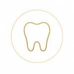 Gold tooth icon for Dermadent Dental Clinic