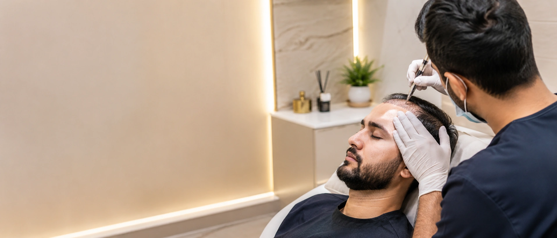 Hair transplant treatment in Udaipur at Dermadent Clinic