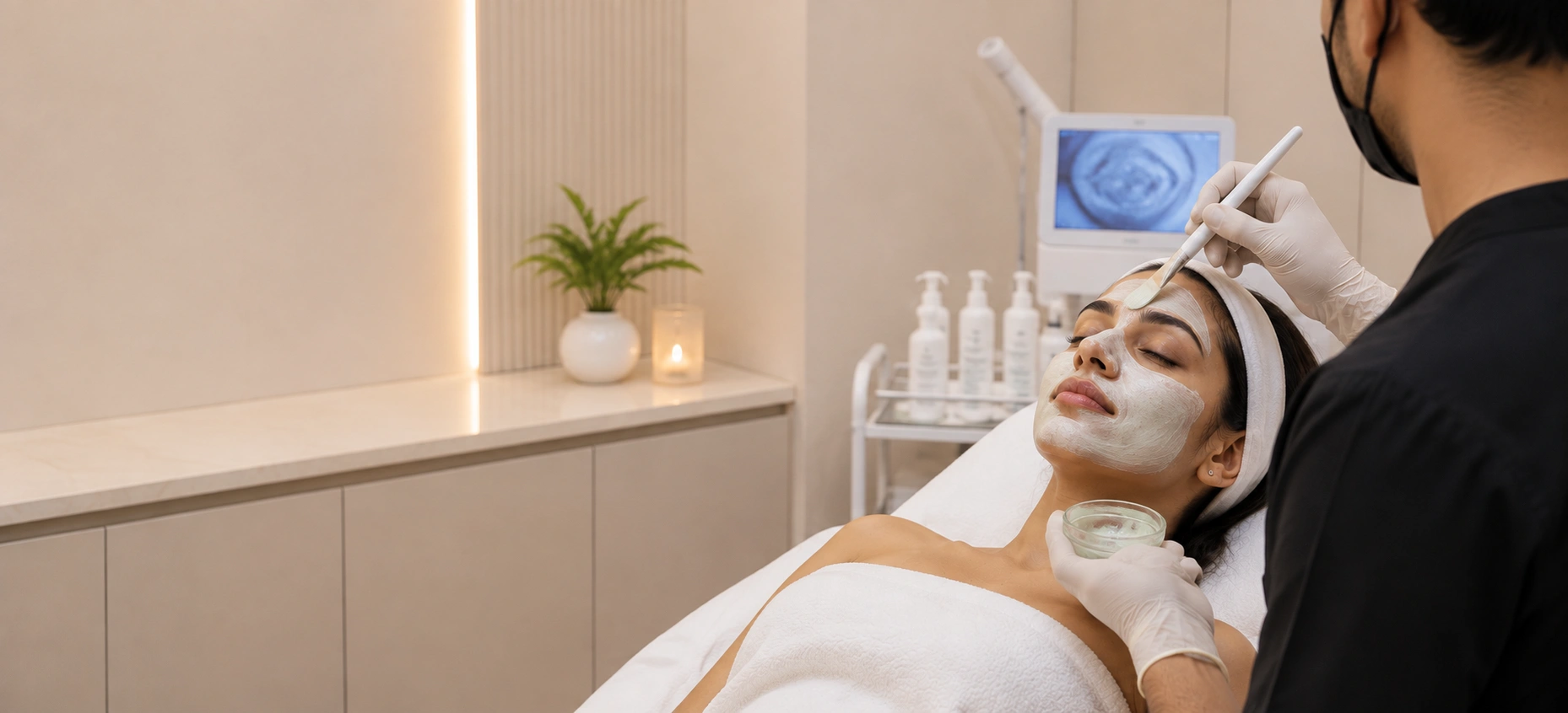 Medicated facial treatment in Udaipur at Dermadent Clinic
